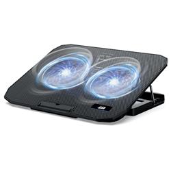ICAN Small Size Laptop Cooling Pad with 2 Cooling Fans,Below 15.6 Lnch