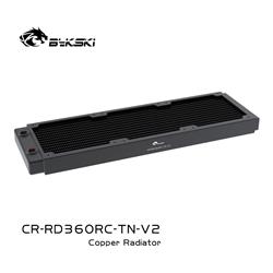 Bykski 360mm x 30mm RC Series Radiator, 120mm x 3, Triple Fan Black