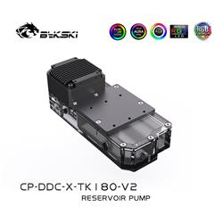Bykski DDC Pump / 180mm Reservoir Station w and 5v Addressable RGB