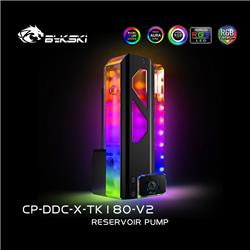 Bykski DDC Pump / 180mm Reservoir Station w and 5v Addressable RGB