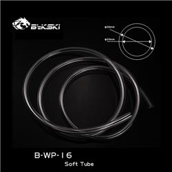 Bykski 10mm x 16mm Flexible PVC Tubing - Clear - 1 Meters
