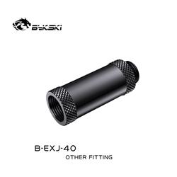 Bykski G 1/4in. Male/Female Extension Coupler - 40mm (B-EXJ-40-BK)