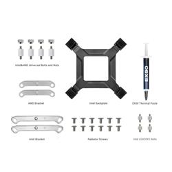 Refroidisseur liquide pour processeur PCCOOLER DA360 PRO ARGB, refroidissement par eau tout-en-un 360 mm