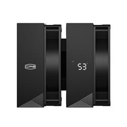 PCCOOLER CPS RT620 Digital Dual Tower CPU Air Cooler,Real-Time Status