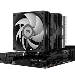PCCOOLER CPS RT620 ARGB Dual Tower CPU Air Coo, 265W TDP,6 Heat Pipes