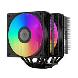 PCCOOLER CPS RT620 ARGB Dual Tower CPU Air Coo, 265W TDP,6 Heat Pipes