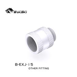 Bykski G 1/4po. Coupleur d’extension mâle/femelle - 15mm (B-EXJ-15-W)