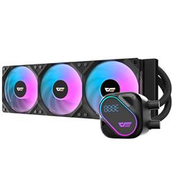 DarkFlash DO360 360mm Liquid AIO CPU Cooler with LCD Screen