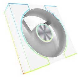 DarkFlash 120 mm Régulier Ventilateur  Noir