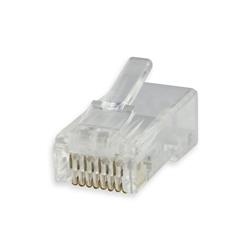 iCAN RJ45 Cat6 50u Connector Plugs, 10Pcs