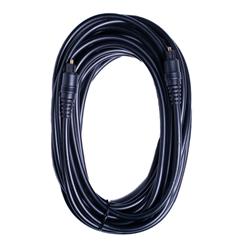 iCAN 5.0mm Fiber Optic Digital Toslink Audio Cable - 25 ft