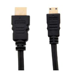 iCAN Mini HDMI  to HDMI, High Speed, M/M, 3D Ethernet 1.4, 6FT(Open Box)