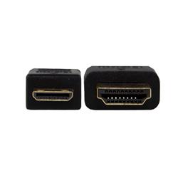 iCAN Mini HDMI  to HDMI, High Speed, M/M, 3D Ethernet 1.4, 6FT(Open Box)