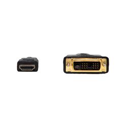 iCAN HDMI to DVI (DVI-D) Single Link Cable, Male to Male, 3FT, Black