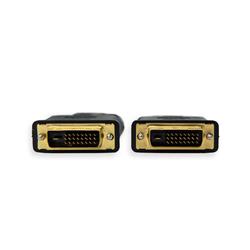 iCAN DVI to DVI (DVI-D), Digital Dual Link 24 pin, Male to Male, 6FT