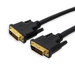 iCAN DVI to DVI (DVI-D), Digital Dual Link 24 pin, Male to Male, 6FT