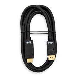 iCAN Premium 6ft 28AWG DisplayPort to HDMI 4k x 2k Ultra HDMI Cable