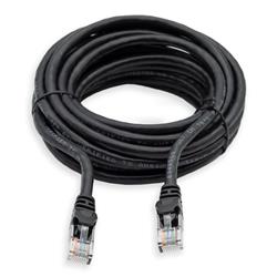 iCAN CAT6 24AWG RJ45 Black Patch Cable, 15FT, Black(Open Box)