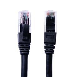 iCAN CAT6 24AWG RJ45 Black Patch Cable, 15FT, Black(Open Box)