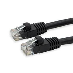 iCAN CAT6 24AWG RJ45 Patch Cable, Snagless, 10FT, Black(Open Box)