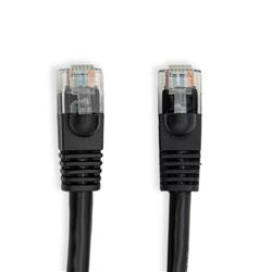 iCAN CAT6 24AWG RJ45 Patch Cable, Snagless, 10FT, Black(Open Box)