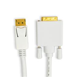 iCAN DisplayPort to DVI-D, Male to Male, Video Cable , 6FT