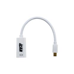 iCAN Mac Mini DisplayPort  to HDMI, Male to Feamle, 1080P, 2M