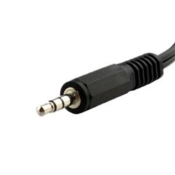 iCAN 3.5mm 28AWG PC Stereo Male to 2 RCA Female Adapter