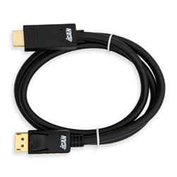 iCAN Premium 28AWG Displayport - HDMI 4k x 2k Ultra HDMI Cable - 3 ft.