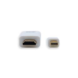 iCAN Mini DisplayPort Male to HDMI Male, Gold Plated, 32AWG Cable, 3FT