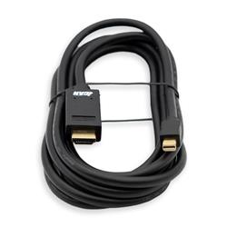 iCAN Mini DisplayPort (M) to HDMI (M) 4K@30Hz UHD Cable, Gold, 10ft(Open Box)