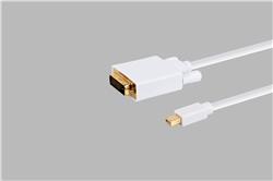 iCAN Mini DisplayPort Male to DVI Male,Gold Plated, 32AWG Cable, 6FT(Open Box)