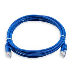 iCAN Super Slim Premium CAT6 Ethernet Patch Cable, High Speed 1000Mbps 550MHz, 28AWG, 10FT, Blue