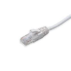 iCAN Super Slim Premium CAT6 LAN Patch Cable, High Speed 1Gbps 250MHz, with Strand-relief White Boots, 28AWG, 15FT