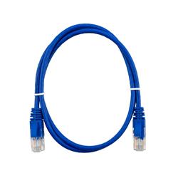 iCAN Super Slim Premium CAT6 LAN Patch Cable, High Speed 1Gbps 250MHz, with Strand-relief Blue Boots, 28AWG, 3FT