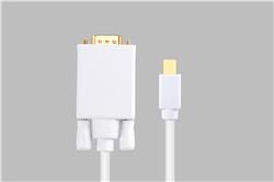 iCAN Mini Displayport to SVGA 32AWG Gold-plated Cable - 6 ft.