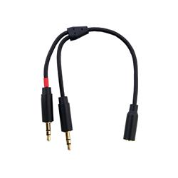 ICAN Audio Adapter 1 Female 3.5mm Jack to 2 Male 3.5mm Plugs(Open Box)