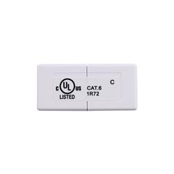 iCAN RJ45 Female to Female Coupler for CAT6, UL Listed Rated, 1Pack