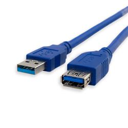 iCAN USB3.0 Type A Male to A Female Extension - 15 ft.