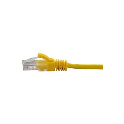 iCAN Super Slim Premium CAT6 LAN Patch Cable, High Speed 1Gbps 250MHz, with Strand-relief Yellow Boots, 28AWG, 7FT(Open Box)