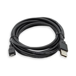 iCAN USB A Male to Micro USB B Male Cable for Cellular Phone - 10 ft.