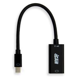 iCAN Passive Mini DisplayPort 1.2 to HDMI 4K x 2K Adapter, M/F, Black