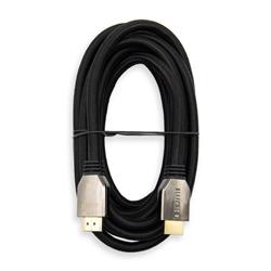 iCAN HDMI V2.1 Cable with Zinc Alloy Connectors, W/Ethernet, 3D, 8K, 48Gbps, Dynamic HDR, eARC, Game Mode VRR, M/M, 3M, Black