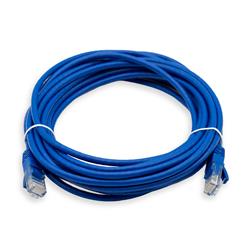 iCAN Super Slim Premium CAT6 LAN Patch Cable, High Speed 1Gbps 250MHz, with Strand-relief Blue Boots, 28AWG, 20FT(Open Box)