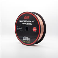 iCAN 14AWG PREMIUM OFC Speaker Wire - 50 ft.