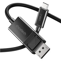 Choetech USB Type-C To DisplayPort Cable, 8K@30Hz 6ft DisplayPort To USB C Cable, Thunderbolt 3 To DisplayPort Two-Way(Open ...