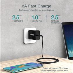 Choetech 60W USB Type C Braided Fast Charging Cable  Combo (4ft + 6ft)(Open Box)