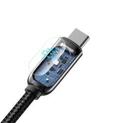 Baseus Display Fast Charging Data Cable USB A to Type-C 5A 1m Black