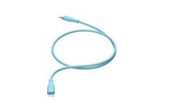 iCAN USB Type-C to Lightning Silicone Cable, Apple MFi Certified, M/M, 4ft, Sky Blue