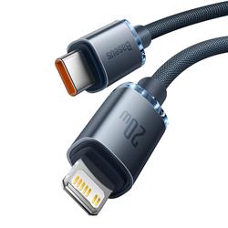 Baseus Crystal Shine Series Fast Charging Data Cable Type-C to Lightning, 20W, 1.2m, Black